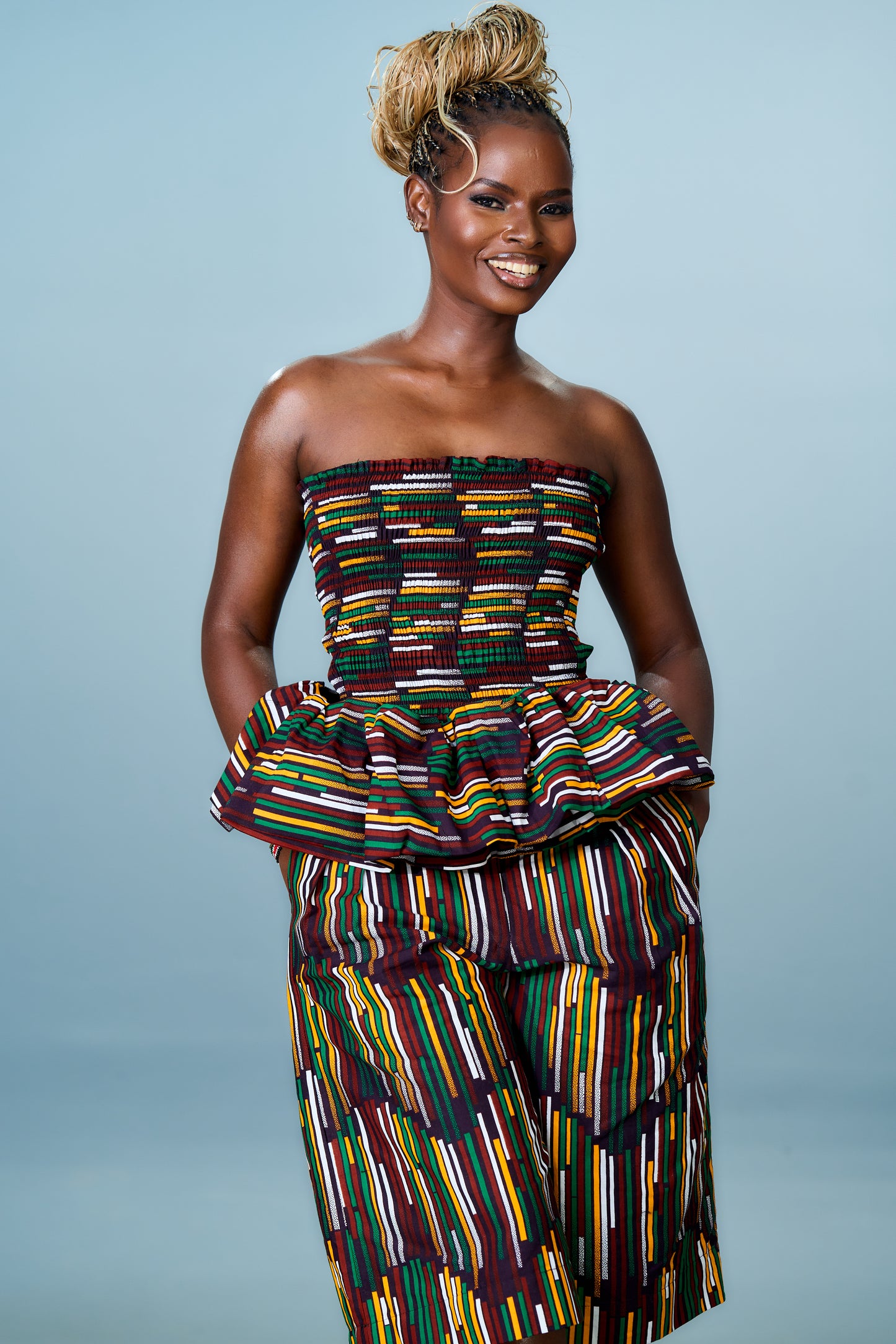 Zuri Wide Leg Shorts Set
